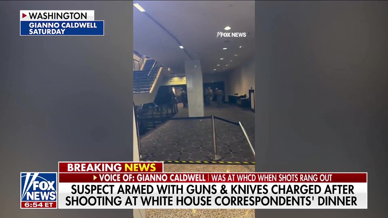 Gianno Caldwell captures law enforcements' response to WHCD shooting