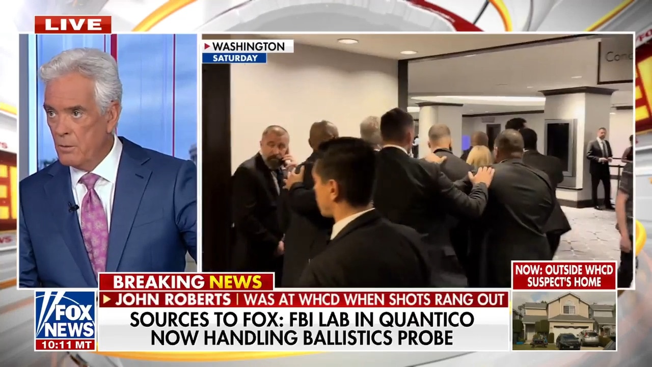 John Roberts provides eyewitness account of chaos at White House Correspondents' Dinner