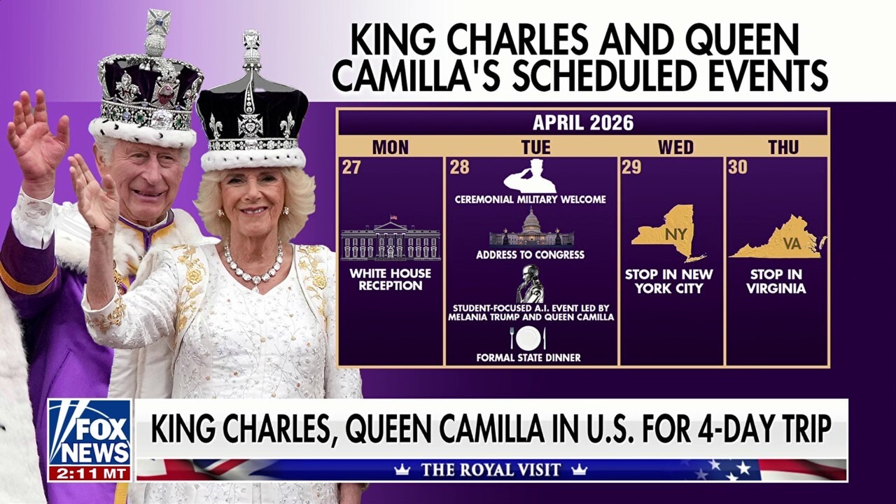 Inside the grand royal visit of King Charles and Queen Camilla to America