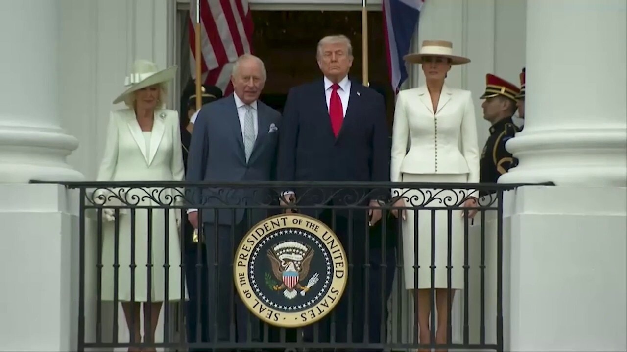 King Charles, Queen Camilla, Trump and first lady observe very first 'Pass in Review' at White House