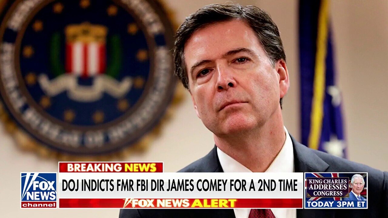 DOJ indicts James Comey a second time