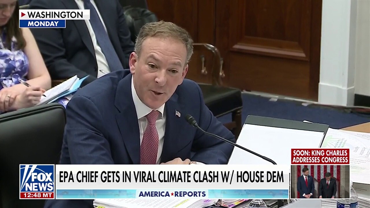 EPA chief, Democratic rep clash over climate change 