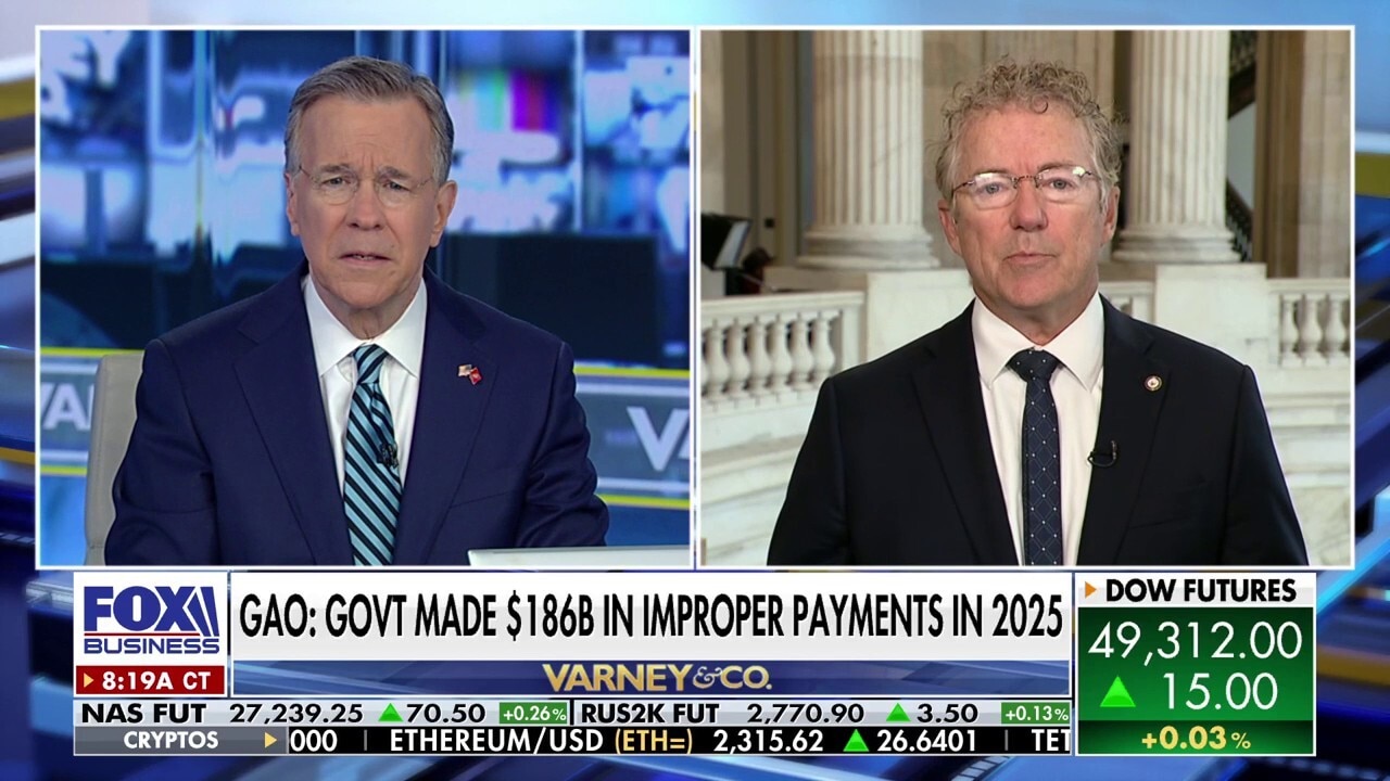 Rand Paul on Government Accountability Office report findings: 'This seems to go on year after year'
