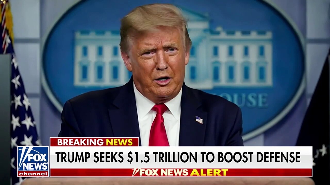 Trump seeks trillion-dollar boost to defense budget