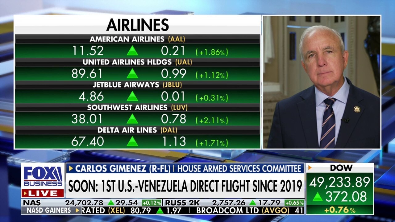 US flights to Venezuela resume after 7 years as Maduro era ends