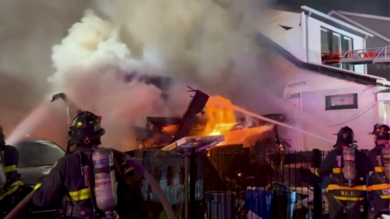 A massive house fire in Queens injured at least 8 NYC police officers in an explosion