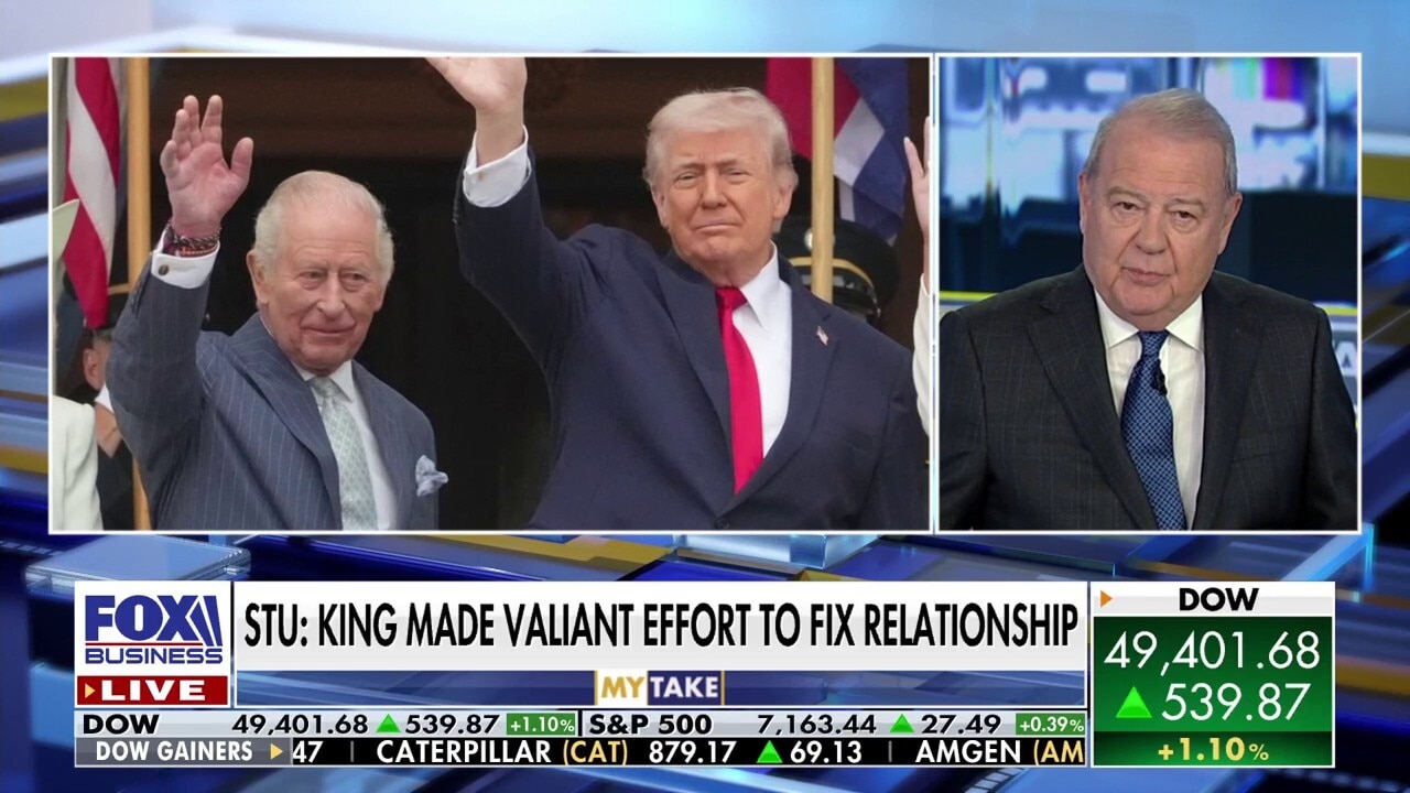 Stuart Varney: King Charles' visit isn't going to change growing division between US, Europe