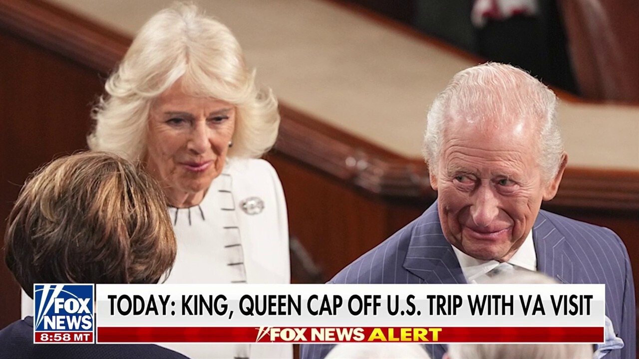 King Charles and Queen Camilla cap off US trip with Virginia visit