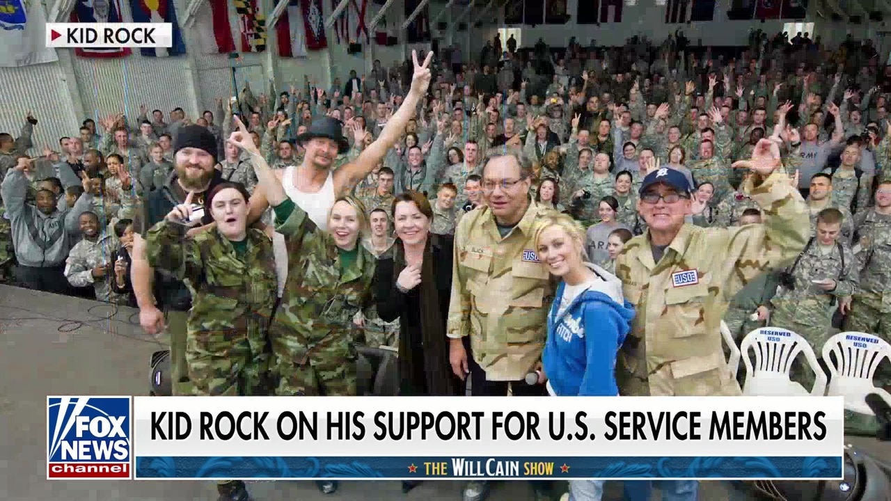 Kid Rock says honoring troops is his ‘most rewarding’ work