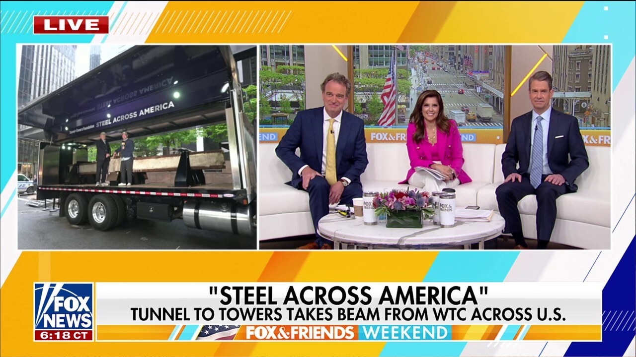 Tunnel to Towers brings a steel beam from 9/11 across America