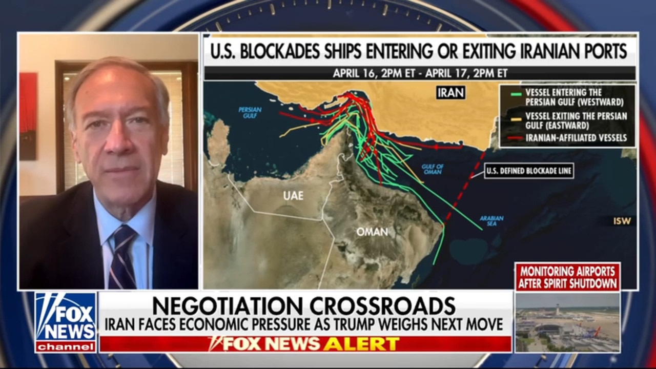 Pompeo says Trump’s ‘effective’ blockade will force Iran into ‘difficult decisions’