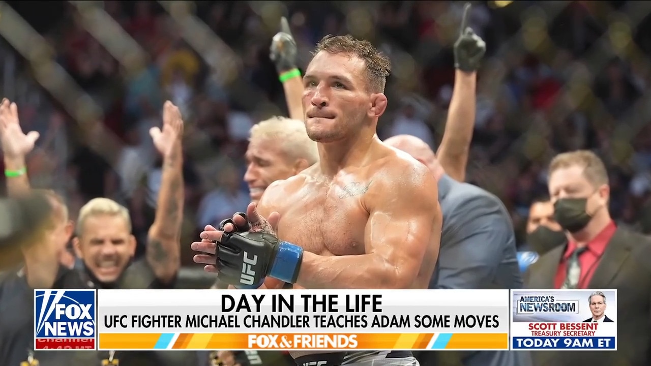 UFC's Michael Chandler preps for the America 250 White House fight