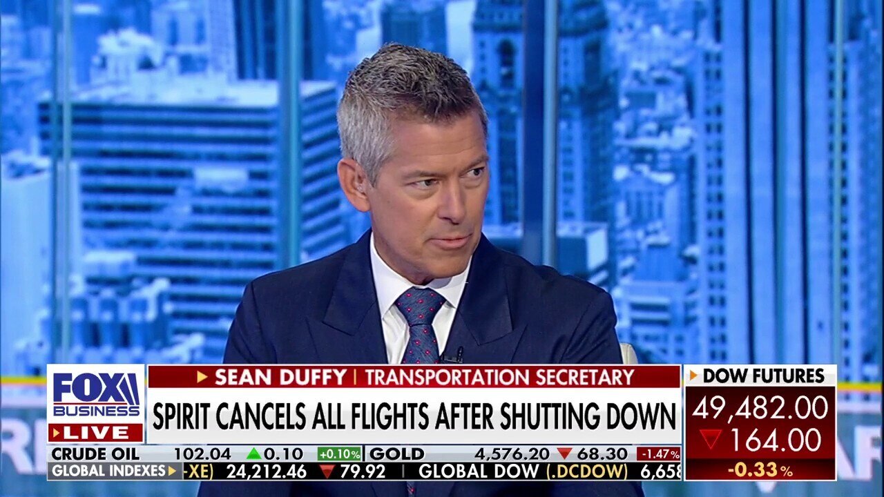 Transportation Secretary Duffy pins blame on Biden DOJ for Spirit Airlines collapse