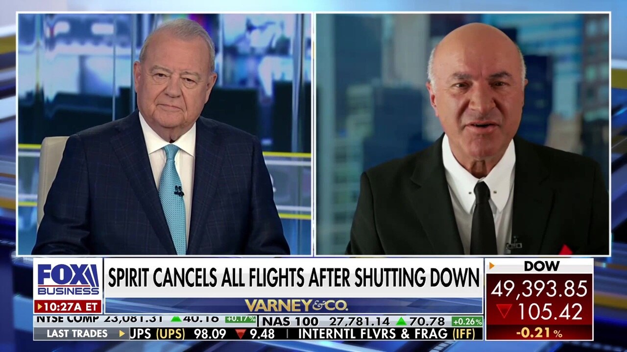 Kevin O’Leary blasts Spirit Airlines after collapse: 'Let them die'