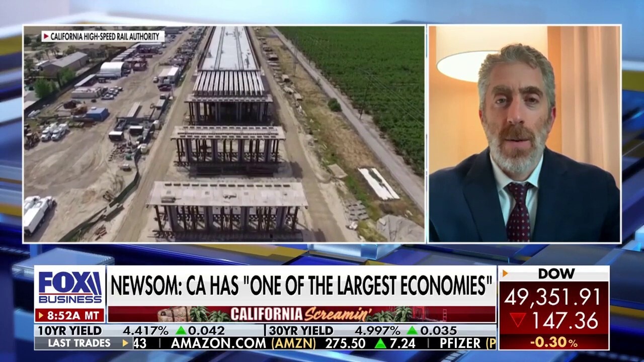Joel Pollak on high-speed rail: Newsom's 'basically built stonehenge' in California rural valley