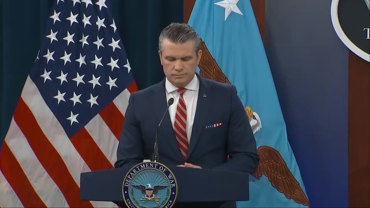 Trump's Project Freedom is a 'red, white and blue dome' over Strait of Hormuz, Hegseth says