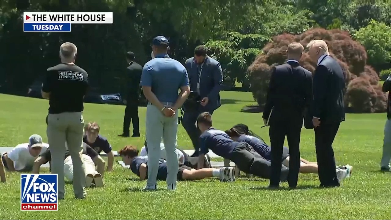 Trump reinstates Presidential Fitness Test amid childhood obesity concerns