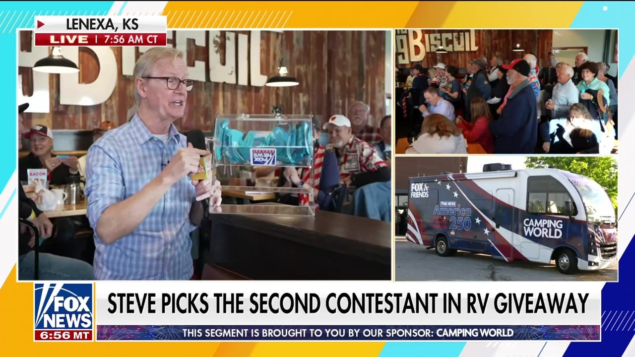'Fox & Friends' RV giveaway: Second contestant picked in Lenexa, Kansas