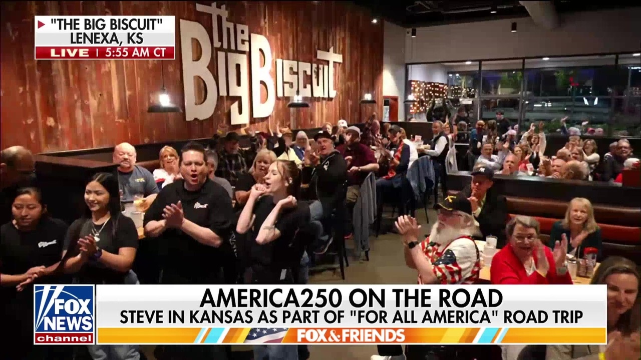 'The Big Biscuit' welcomes 'Fox And Friends' To Kansas