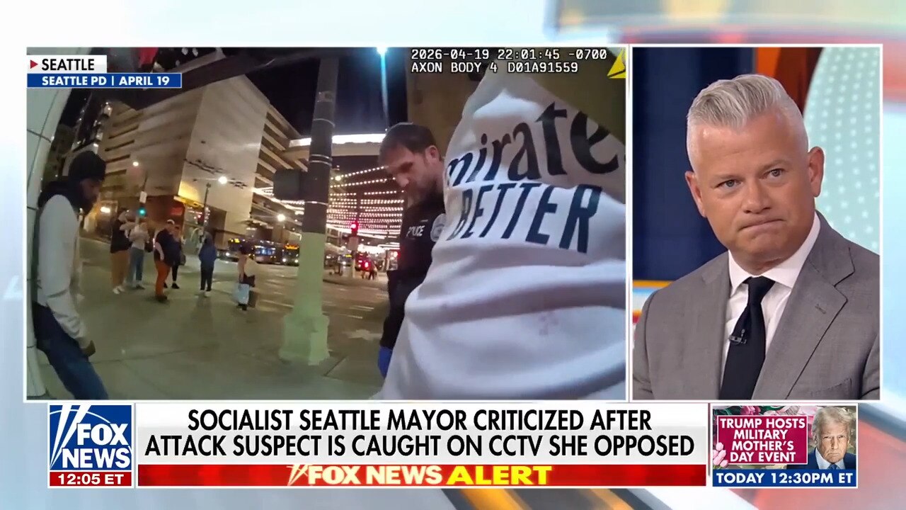 Watch Seattle mayor faces backlash after suspect caught on CCTV she ...