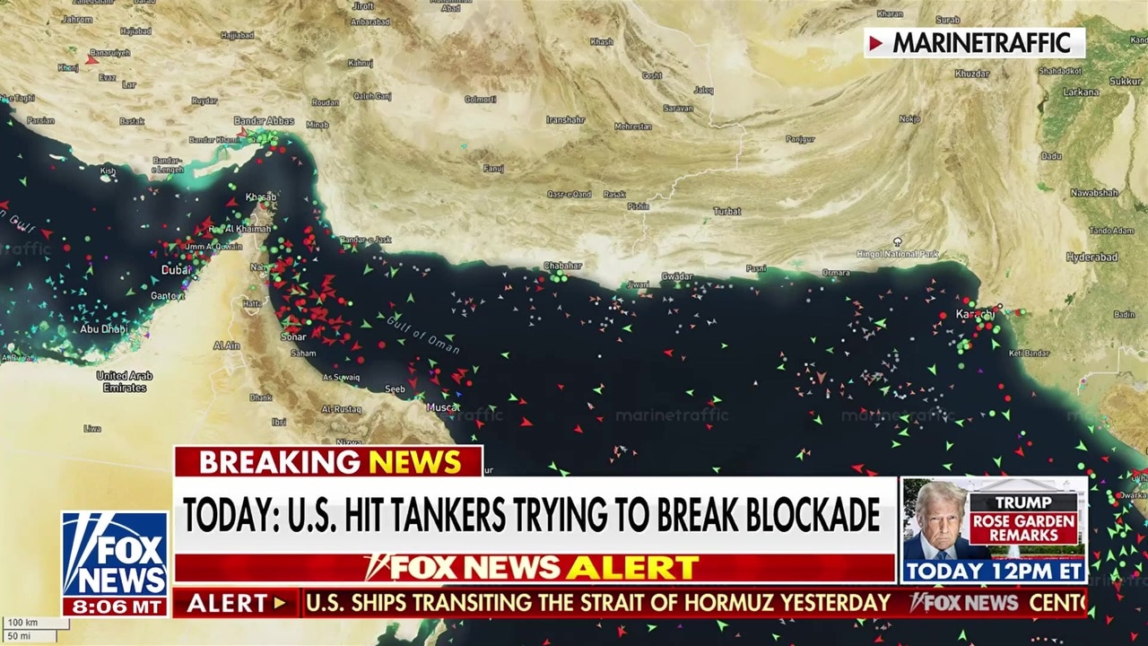 US and Iran trade fire in Strait of Hormuz as tensions escalate with ongoing blockade