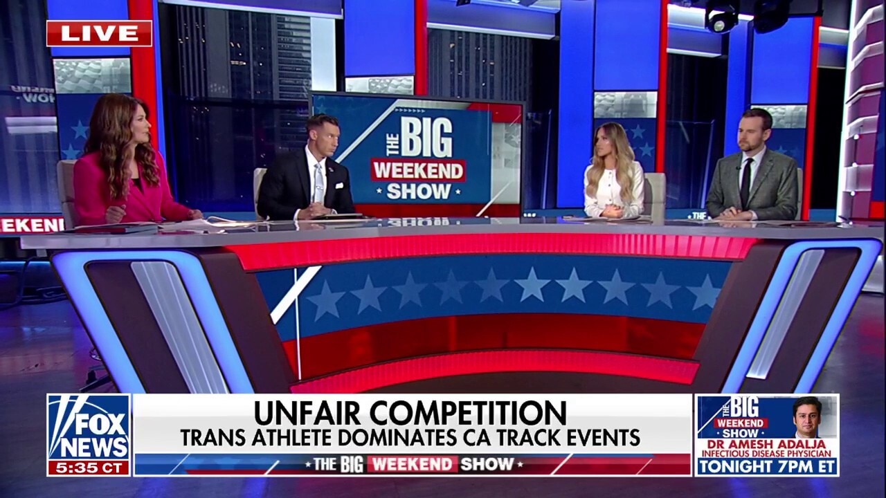 Trans athlete dominates CA track; Newsom slammed for failing girls sports