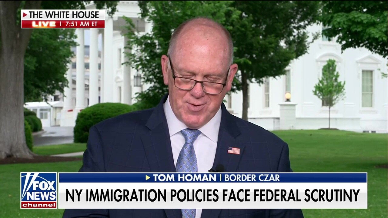 Watch Border czar Tom Homan slams Gov. Hochul's sanctuary policies over ...