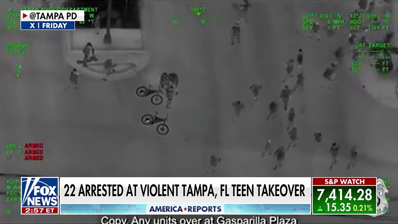 Watch 22 arrested in violent teen takeover in Florida - FNC | FOX One