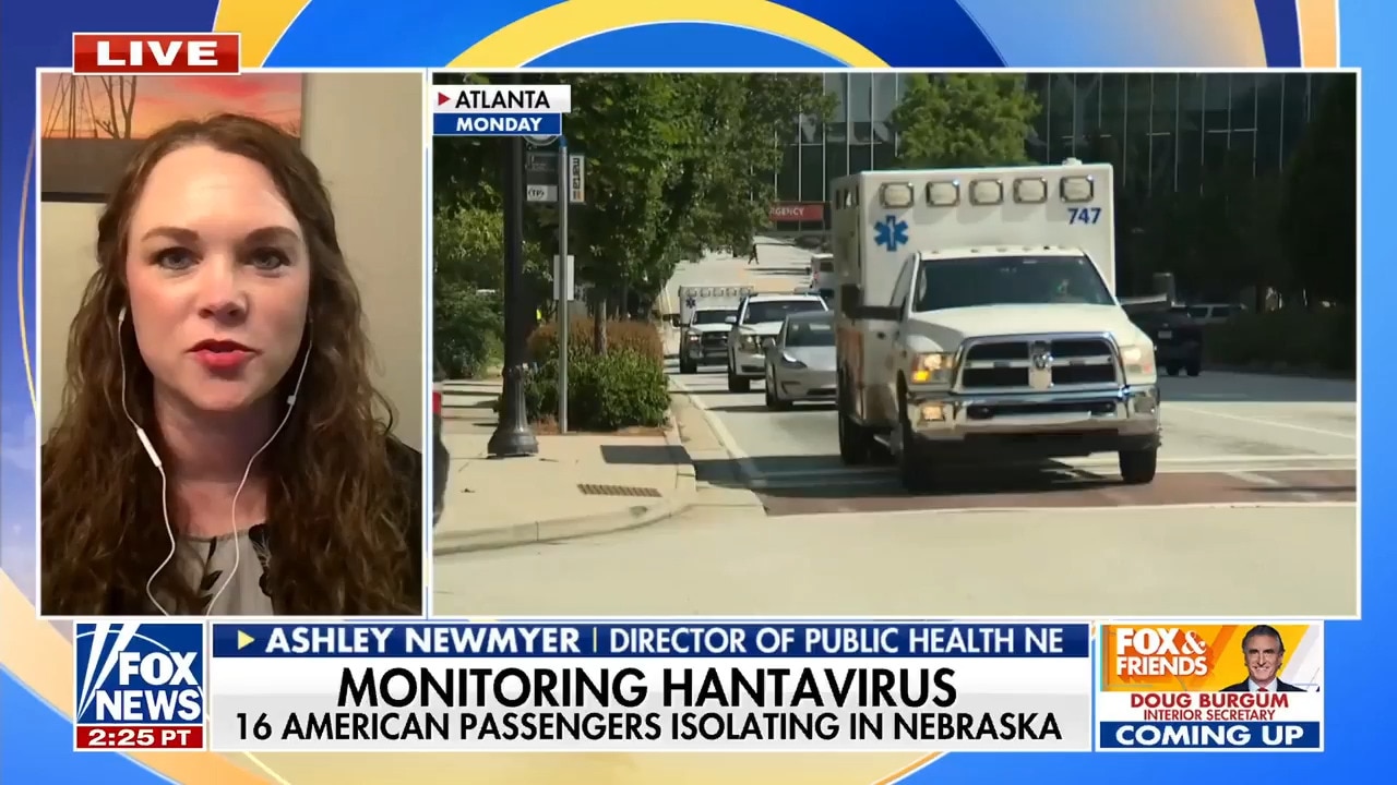 Nebraska monitors 16 passengers for hantavirus after cruise ship evacuation