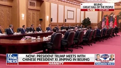 Trump, Xi begin talks in Beijing