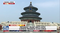 President Trump and Chinese President Xi tour Temple of Heaven in China