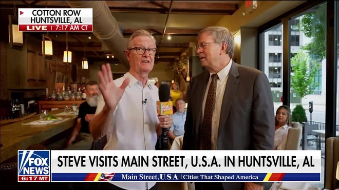 Steve Doocy spotlights Huntsville, Alabama, 'The Rocket City' that helped shape America