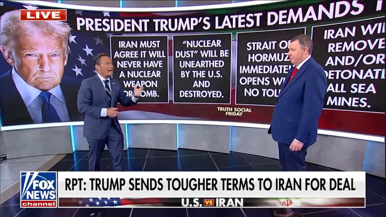 Watch Trump sends tougher terms to Iran for deal - FNC | FOX One