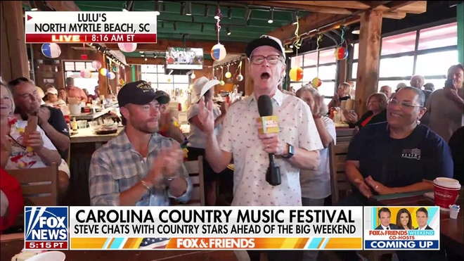 Steve Doocy reports live from Carolina Country Music Festival in Myrtle Beach