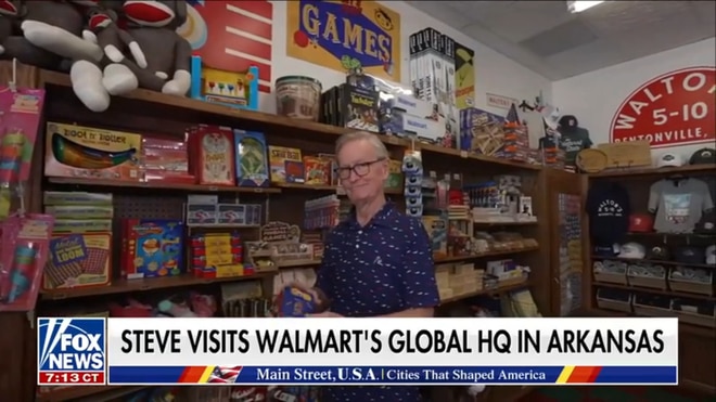 Steve Doocy traces Walmart’s origins in Arkansas