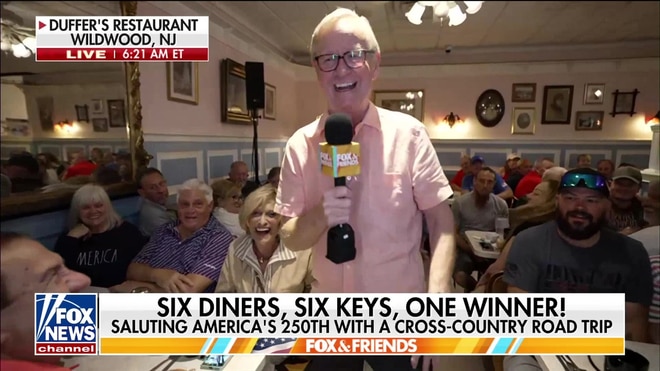 Steve Doocy concludes 'For All America' road trip in Wildwood, NJ