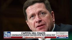 Capitol Hill chaos after Trump post leads to cancellation of DNI nominee hearing