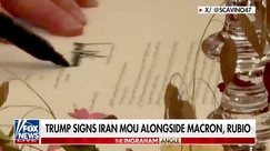 WATCH: President Trump signs Iran MoU