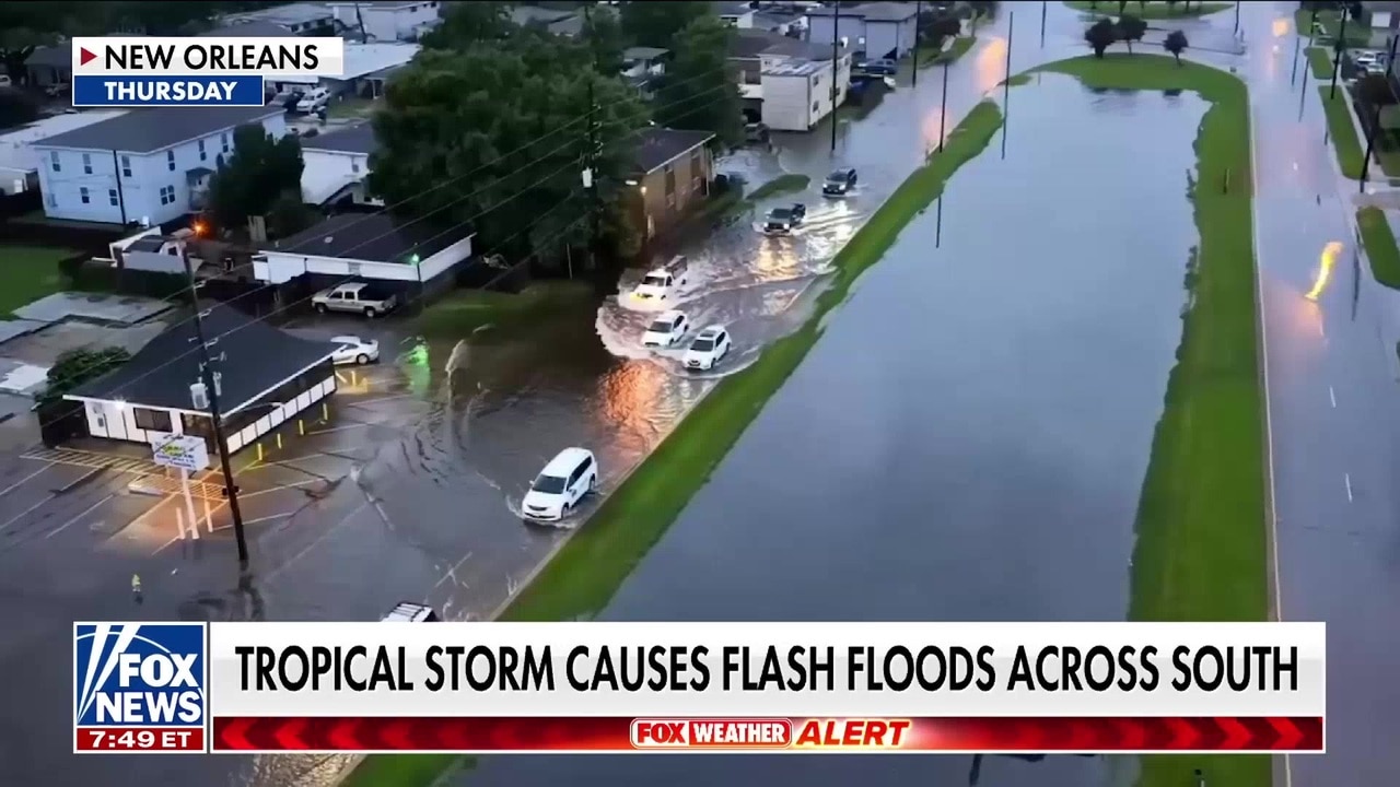 Watch Tropical Storm Arthur causes flash floods and damage across the ...