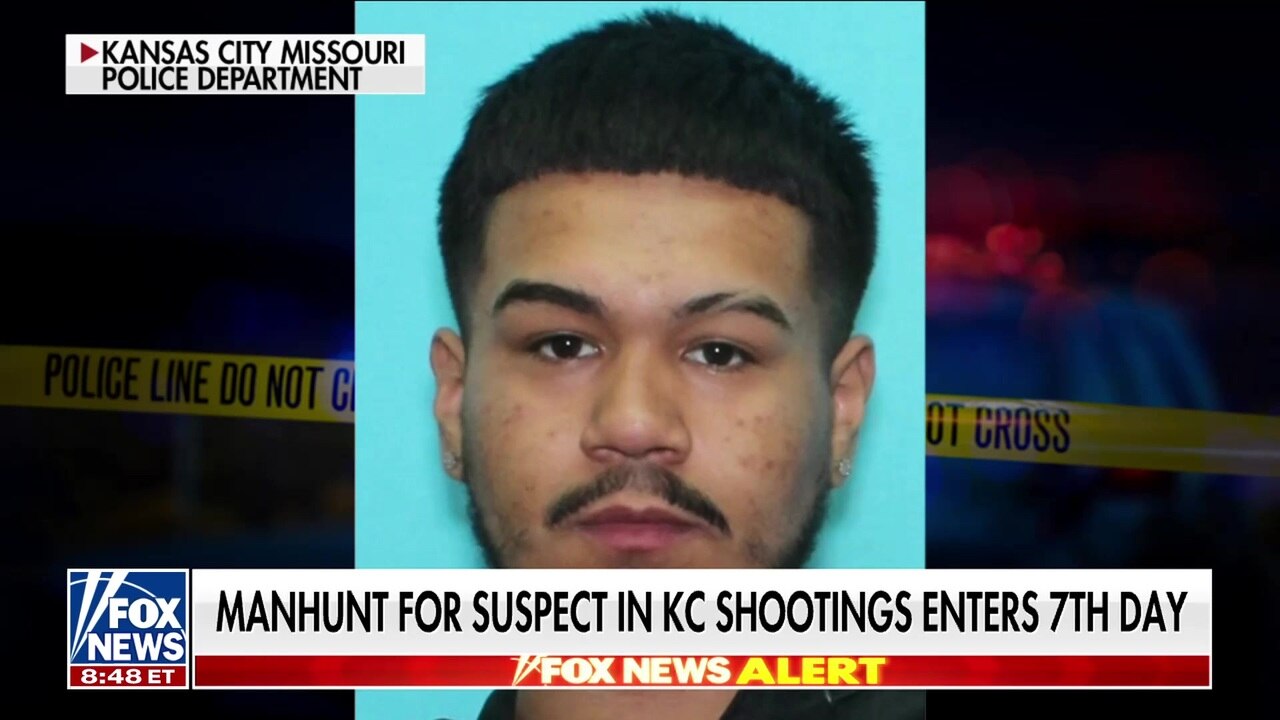 Watch Manhunt for Kansas City shooting suspect enters seventh day - FNC ...