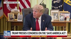 Trump presses Congress to pass SAVE America Act
