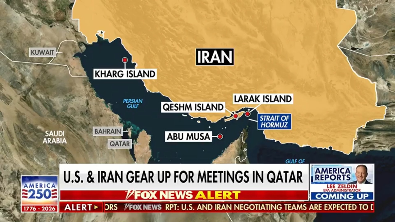 Watch US, Iran gear up for meetings in Qatar amid Strait of Hormuz ...