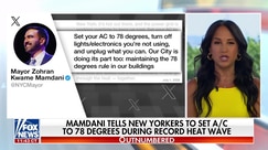 Mamdani's 'out-of-touch' heat wave AC advice sparks backlash