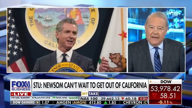 Stuart Varney: Gavin Newsom will move ‘far left’ if it helps him win