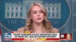 Karoline Leavitt leaving role as White House press secretary, calls service honor of a lifetime