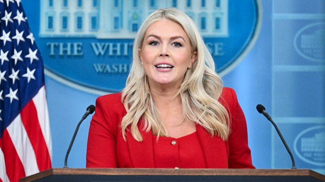  LEAVITT LEAVING: Trump says Karoline Leavitt stepping down as WH press secretary