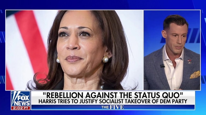 ‘The Five’: Kamala Harris endorses ‘rebellion against the status quo’