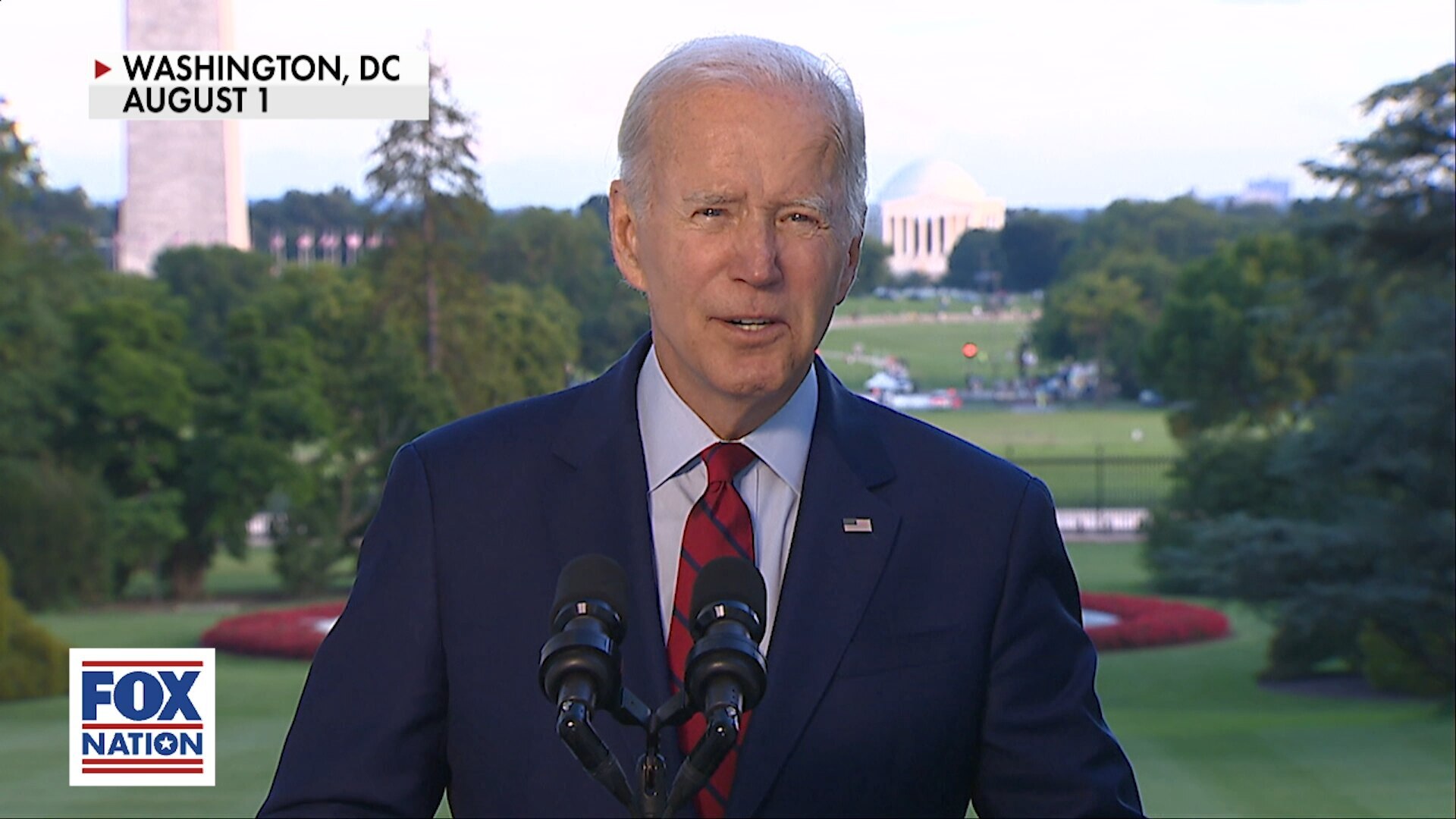 Biden Blasts, 'Justice Has Been Delivered'