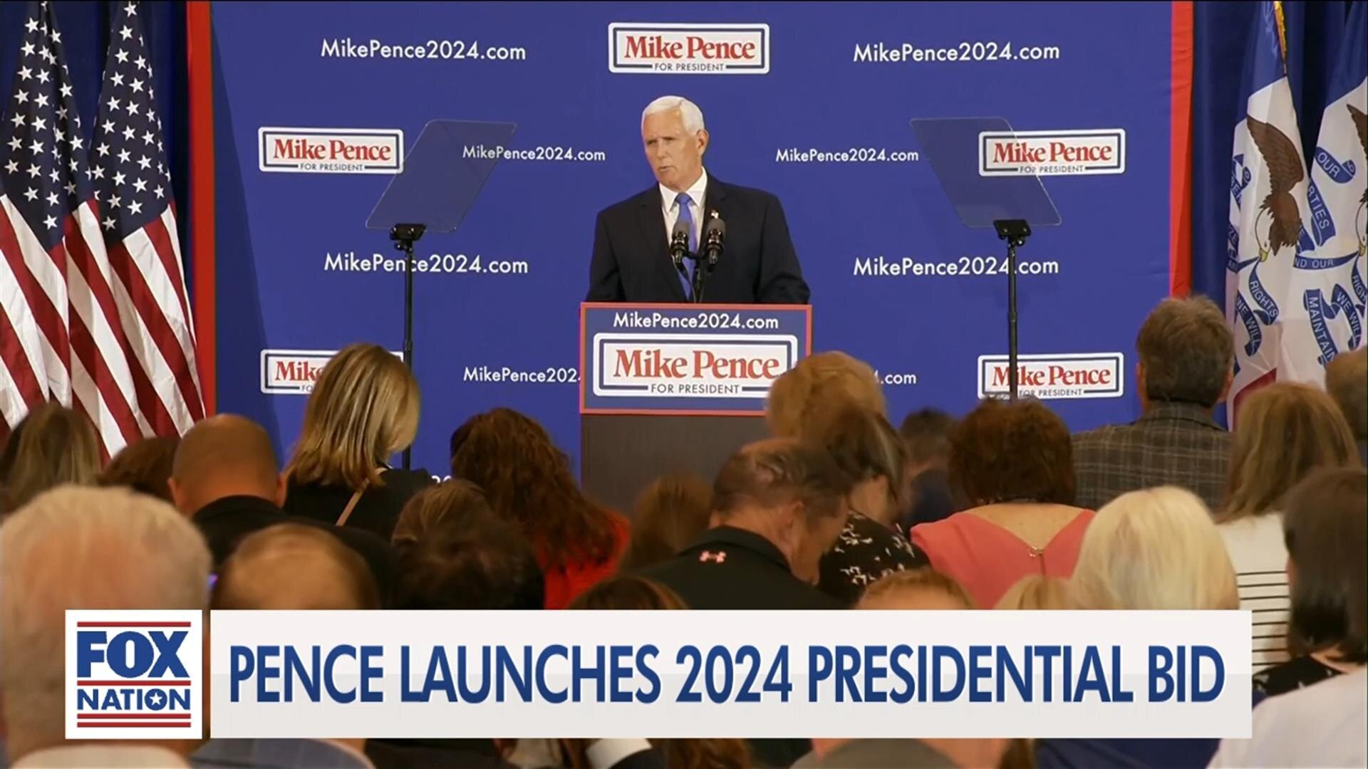 Mike Pence Launches 2024 Presidential Bid