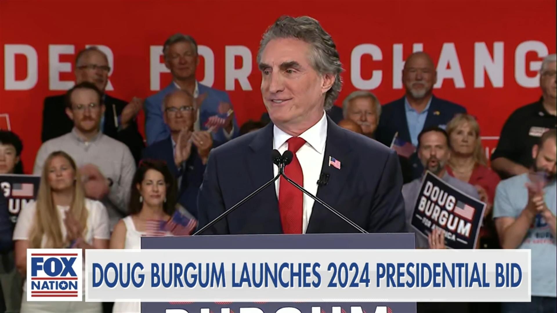 Doug Burgum Launches 2024 Presidential Bid